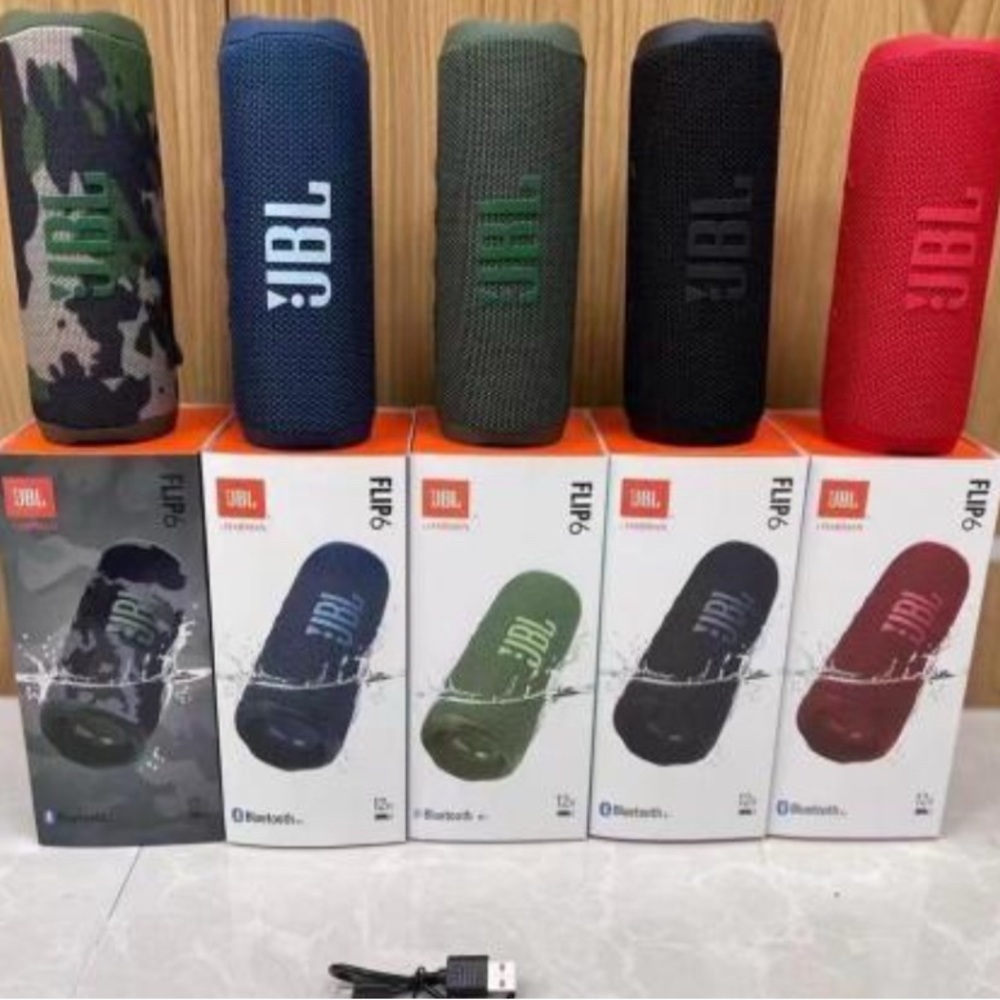 JBL Flip 6 Portable Bluetooth Speaker Set